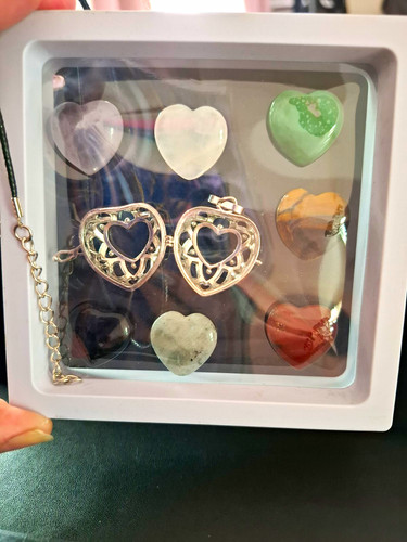 Heart cage locket - heart,