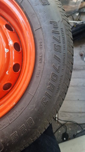 Steels and tyres fiat set - set, of