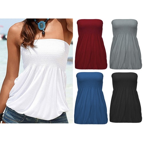Ladies summer strapless - ladies,