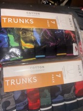 Trunks Age 9-10 14 Pairs X2
