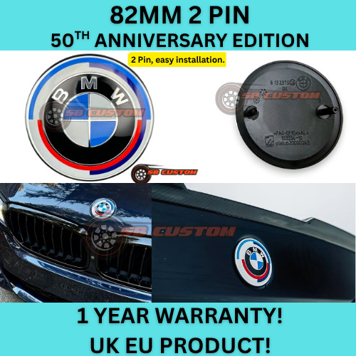 Bmw 50th anniversary badges - 50th,