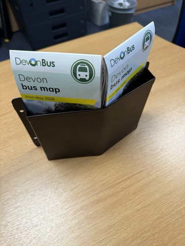 Dual leaflet holder bus - dual, 1/3