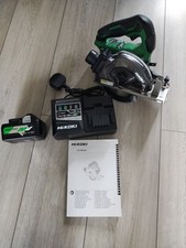 HiKOKI CD3605DAJ3Z 36V Multi-Volt 125mm Metal Cutting Circular Saw Kit