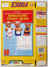 2001 Force Cereal Craggley Boggs Teddy Bear Packet