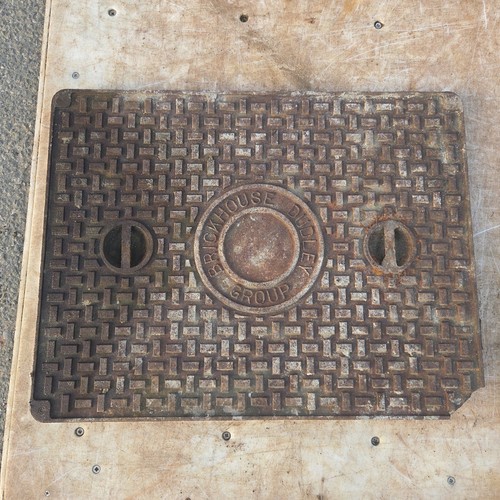 Cast iron manhole cover - cover, 656mm
