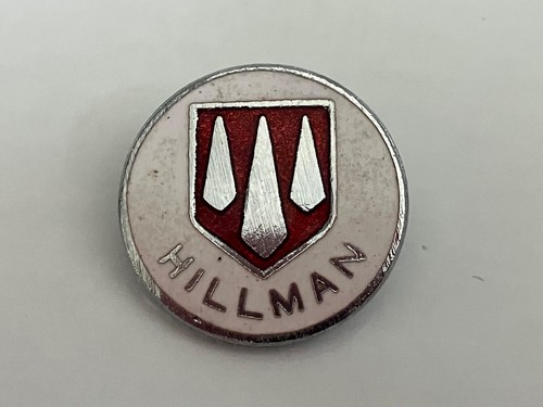 Vintage hillman enamel pin - vintage,