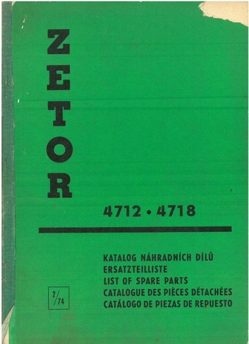 Zetor tractor 4712 4718 - zetor,