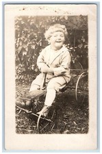 Little Kid Postcard RPPC Photo