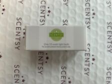 One Scentsy Warmer 15w E14