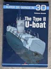 Super Drawings 3D Type II U-boat Waldemar Goralski Kagero Paperback Book