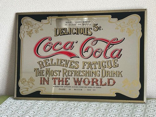 Coca cola vintage - pub, mirror
