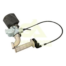 Stomp 140 cc pit bike carburettor and throttle