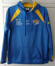 Oxen Leeds Rhinos L/S Training Hoody Size Medium Adults 40" Chest Good Condition