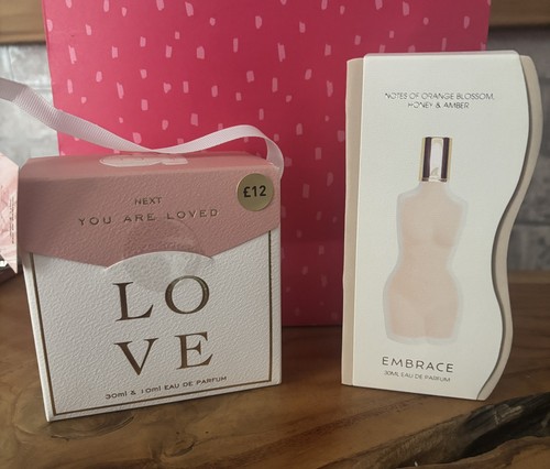 Next perfume bundle - perfume, embrace