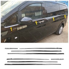 Chrome Window Trim 8 pcs For