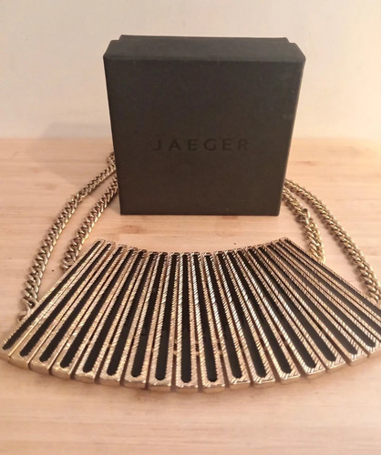 Jaeger gold necklace chunky - gold,