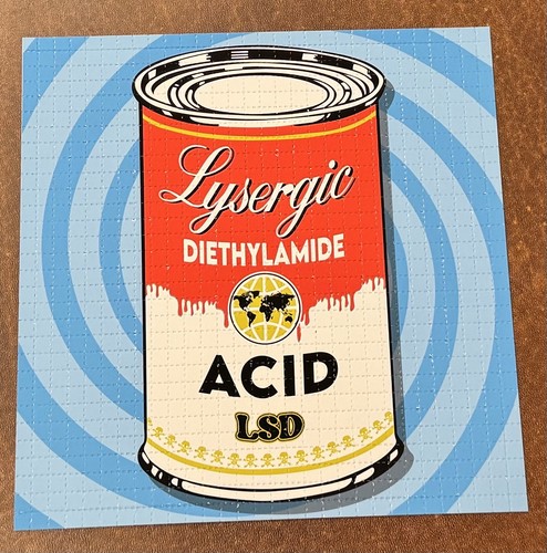 Bicycle day blotter - day, print