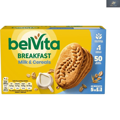 Milk cereal biscuit snack - &,
