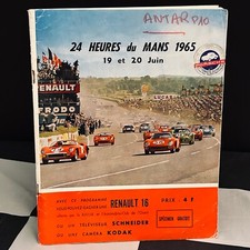 LE MANS 24 HOURS HEURES 1965