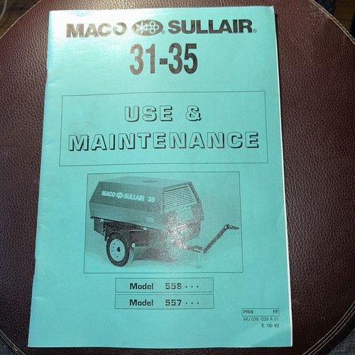 Maco sullair compressor 35 - compressor, 31/35