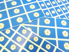 Yorkshire Rose Self-Stick Flag