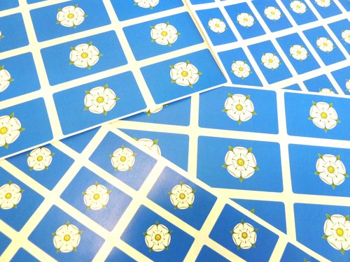 Yorkshire rose self - yorkshire, self-stick