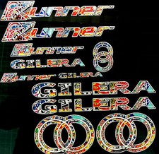 Gilera runner decals stickers - gilera,