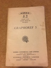 Morris J2 Light Van, Pick-up And Minibus  Book