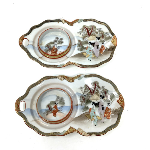 Japanese geisha pattern - geisha, cup