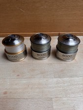 3 Shimano XTEA 8000 Spare Spools Excellent Condition Carp Fishing Reel