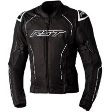 RST S1 CE Mesh Textile Jacket Motorbike Motorcycle Summer Black / White