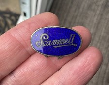 Vintage Scammell Lapel Enamel badge Trailers truck Bus lorry motor vehicle