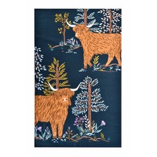 Cotton Tea Towel Ulster Weavers Connie the Cow 100% Cotton Navy