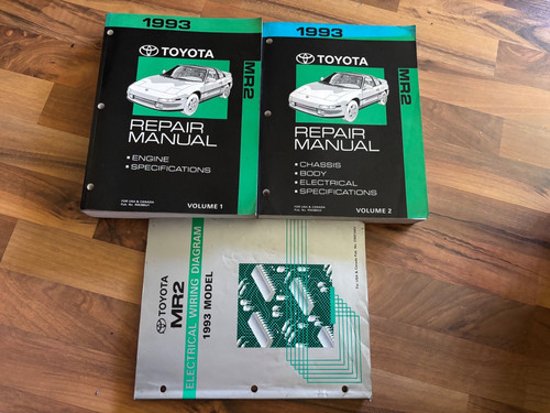 1993 toyota mr2 service - toyota, shop