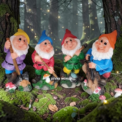 Garden gnome ornament set - ornament, of
