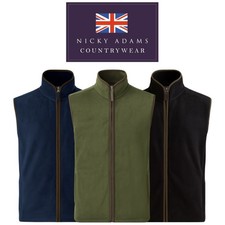 Mens fleece waistcoat - fleece,