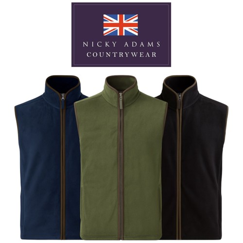 Mens fleece waistcoat - fleece,