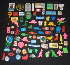 Vintage novelty erasers - vintage,