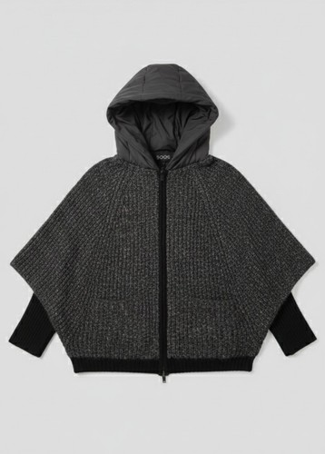 Soos dark grey chunky - dark, knit