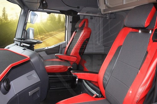 Truck seat covers - covers, renault