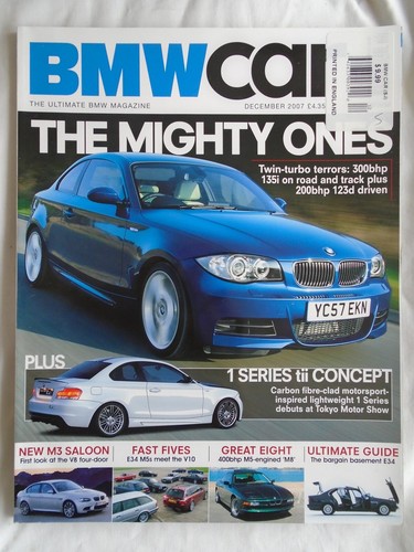Bmw car dec 2007 - bmw,