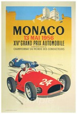 VINTAGE 1956 MONACO GRAND PRIX