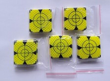 New 100pcs Yellow Retro targets 50x50mm Reflective target for total station