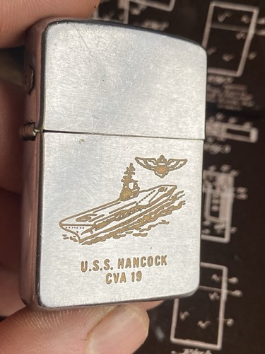 Uss hancock cva - hancock, zippo