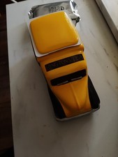 Ringtons Tea Ceramic Morris Minor Van Yellow & Black Ceramic Tea Caddy in box