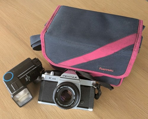 Asahi pentax k1000 slr - asahi,