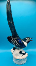 Lomonosov Russian USSR Magpie Porcelain Figurine