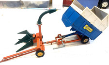 BRITAINS.1:32.FARM.EARLY EDITION SILAGE,FORAGE TIPPER TRAILER,HARVESTER,ALL WORK