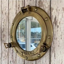 Antique Porthole Wall Hanging