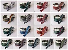 Cut Length Berisfords TARTAN Ribbon Luxury Scottish Approved Wedding Woven Craft